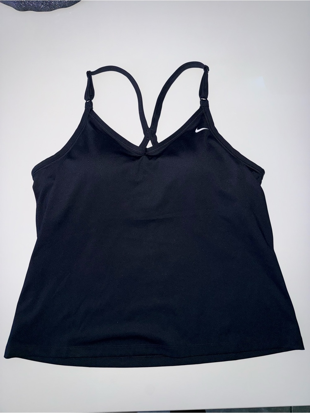 Nike Black Women's Strappy Athletic Tank Top